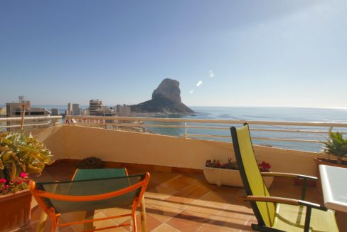COMPRAR ÁTICO CALPE VISTAS AL MAR PEÑON IFACH