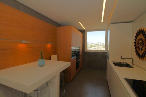 COMPRAR ÁTICO CALPE VISTAS AL MAR  COCINA MODERNA