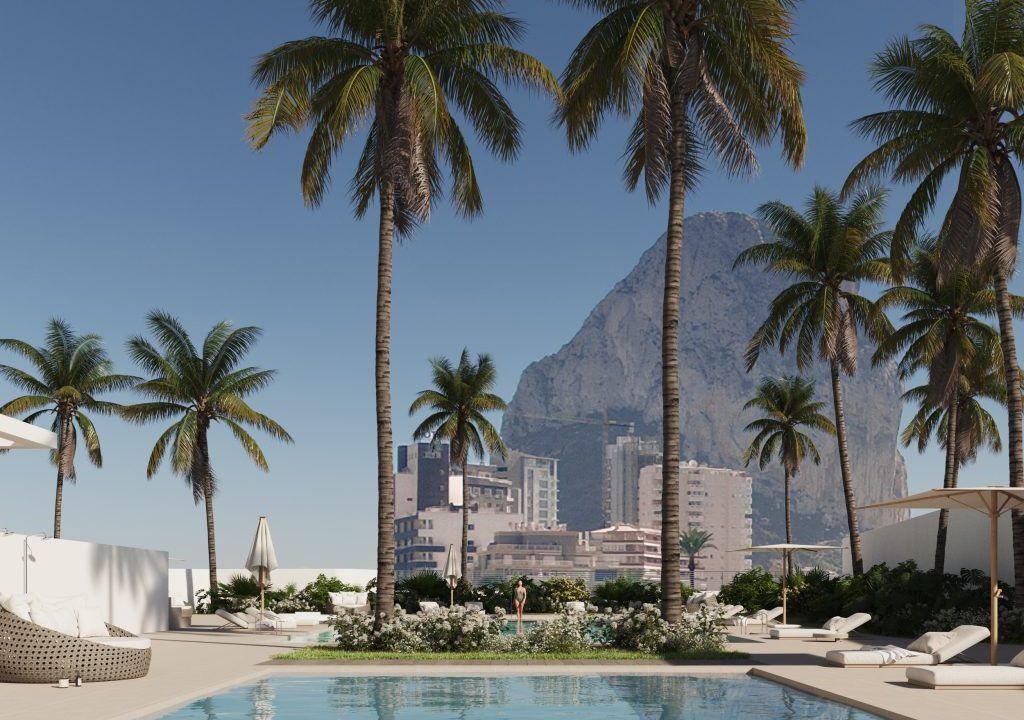 9. Piscina con Peñon
